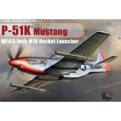 Dragon P-51K Mustang W/4.5 Inch M10 Rocket Launcher-3224