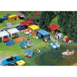 Faller Camping Tenten Set -130504