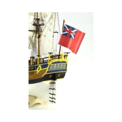 H.M.S. Endeavour & Figuren Houten Schip -22520