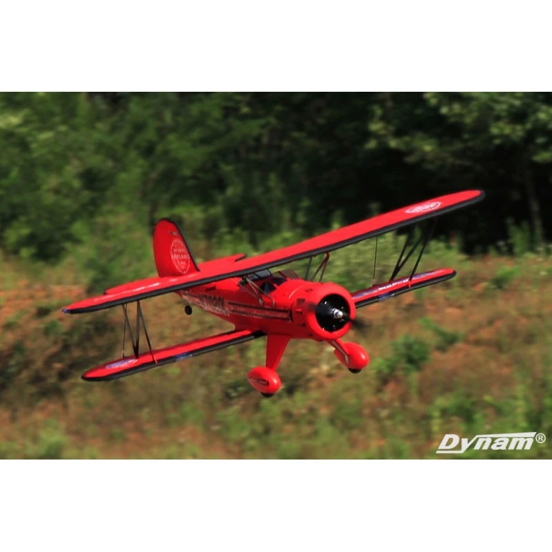 Dynam WACO WMF-5C Red BI-PLANE Dyn8952Red 4 Dynam WACO WMF-5C Red BI-PLANE Dyn8952Red - Afbeelding 2