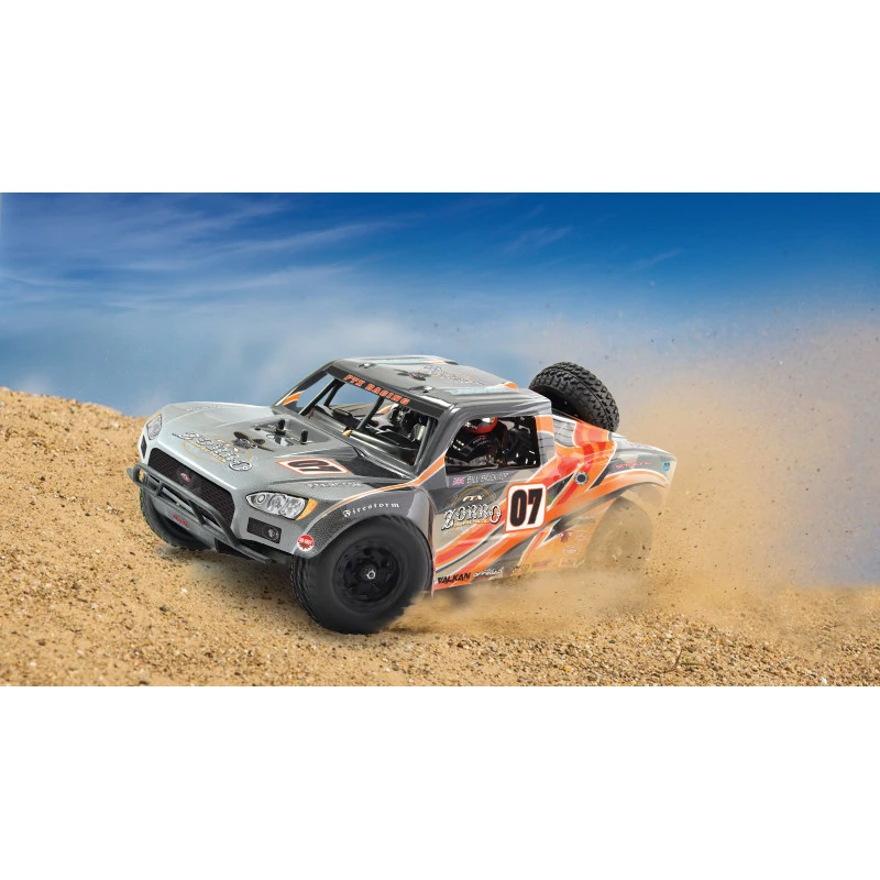 ZORRO 1/10 NITRO TROPHY TRUCK 4WD RTR - ORANGE -FTX5542O 11 ZORRO 1/10 NITRO TROPHY TRUCK 4WD RTR - ORANGE -FTX5542O - Afbeelding 9