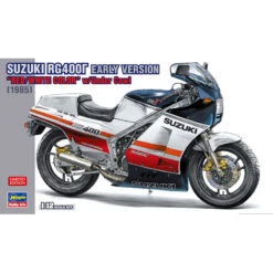 Hasegawa Suzuki RG400 Early Version Red/White Color W/Under Cowl -21732
