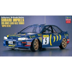Hasegawa SUBARU IMPREZA 1995 MONTE-CARLO RALLY WINNER “SUPER DETAIL -51151