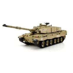 RC Tank 1/16 Challenger 2 Sand BB + IR Metal Gear -13307-SN