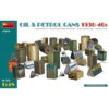 MiniArt Oil & Petrol Cans 1930-40s -49006