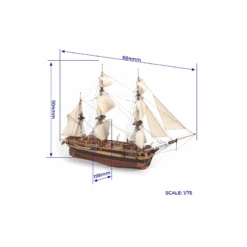 HMS Erebus -12009 -Radiobesturing En Modelwinkel occre erebus 12009 houtbouwschipa 800x800 1