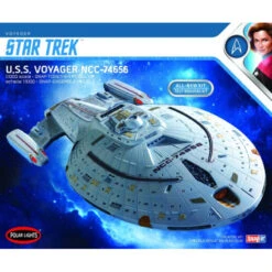 Star Trek U.S.S. Voyager With Landing Gear And Clear Parts For Lighting Polar Lights -980