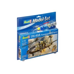 Revell UH-60A Transport Helicopter & Verf & Lijm & Penseeltje -64939