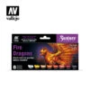 Game Color Set - Fire Dragons -72.312 -Radiobesturing En Modelwinkel vallejo game color 72312 800x800 1
