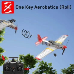 P-51D MUSTANG 4CH 400MM BRUSHED W/GYRO EPP RTF V761-5 -Radiobesturing En Modelwinkel volantex v761 5 mustangd 800x800 1